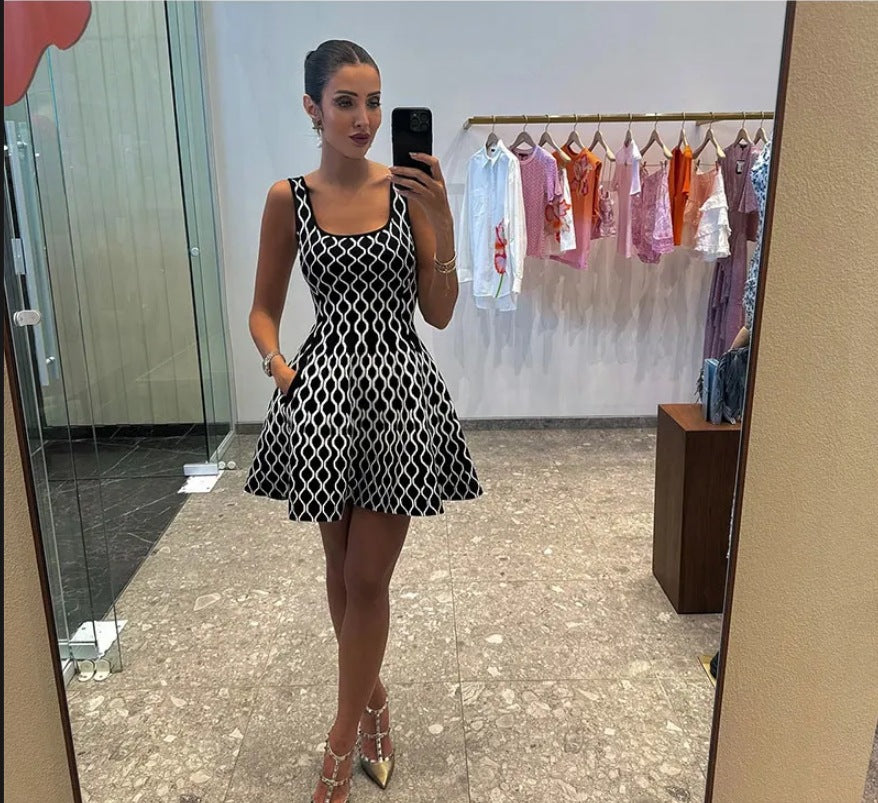 Estrella Knit Mini Dress