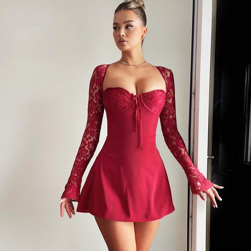 Sierra Lace Mini Dress