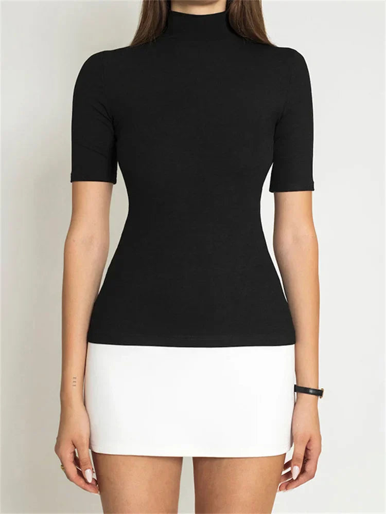 Meg High Neck Mini Dress