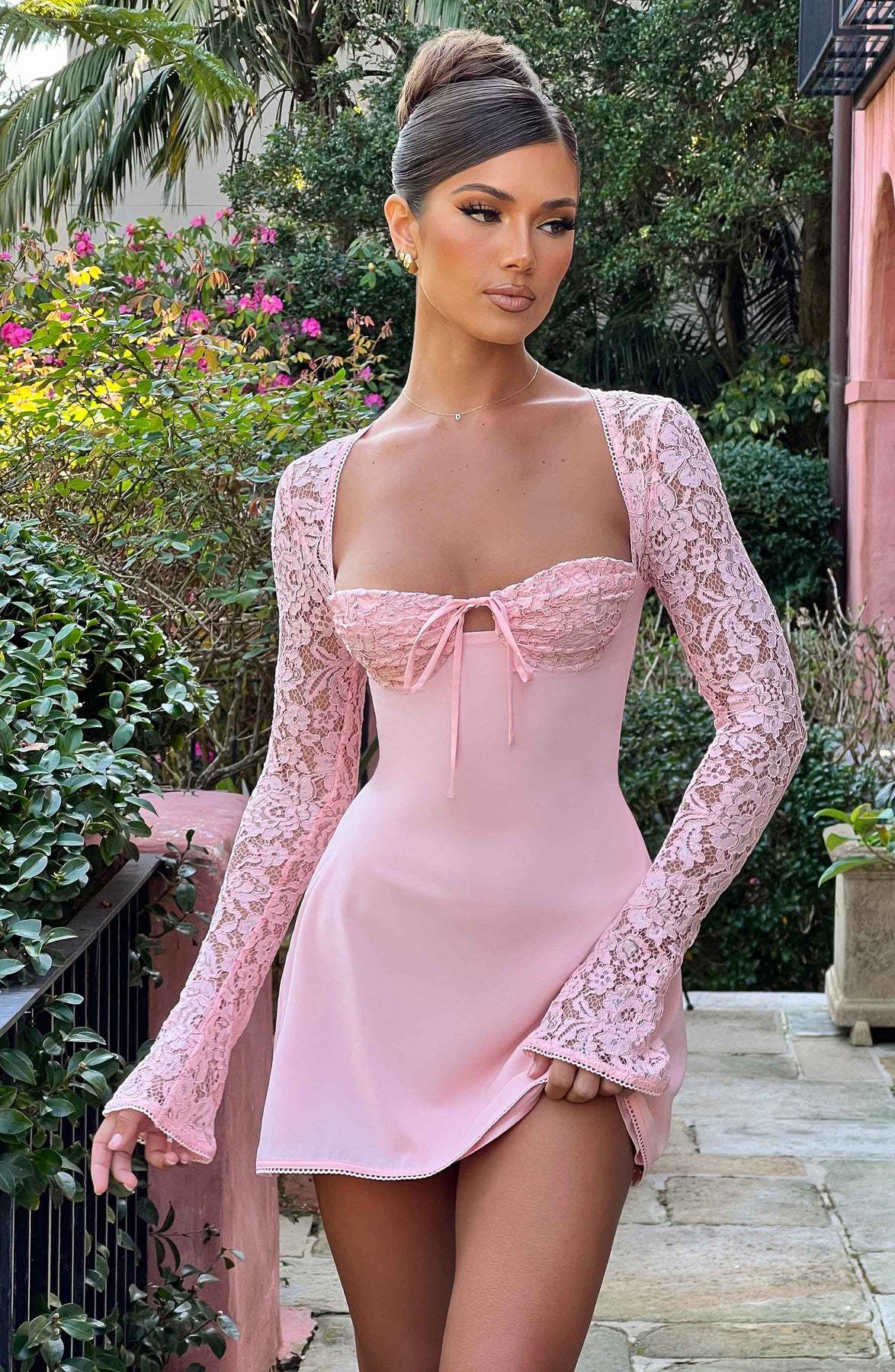 Sierra Lace Mini Dress
